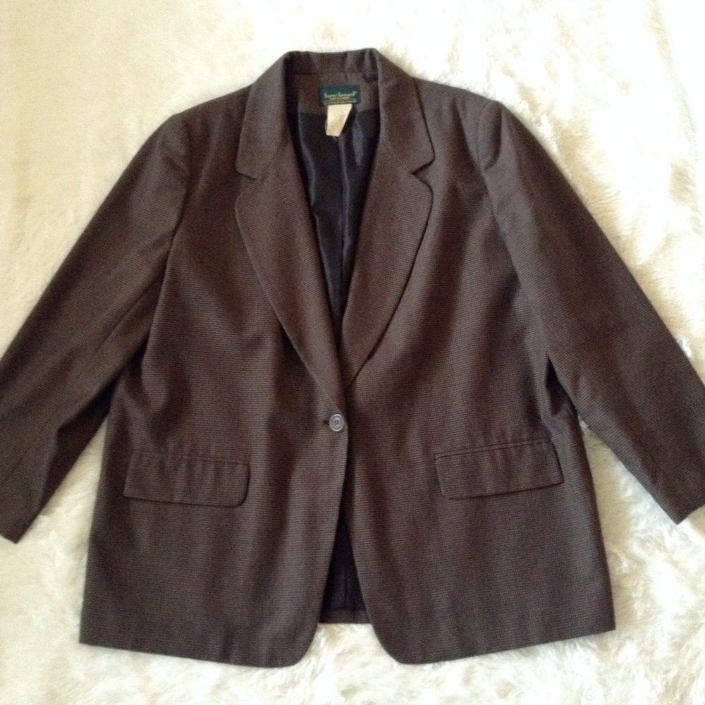Harve Bernard wool blazer, 18W